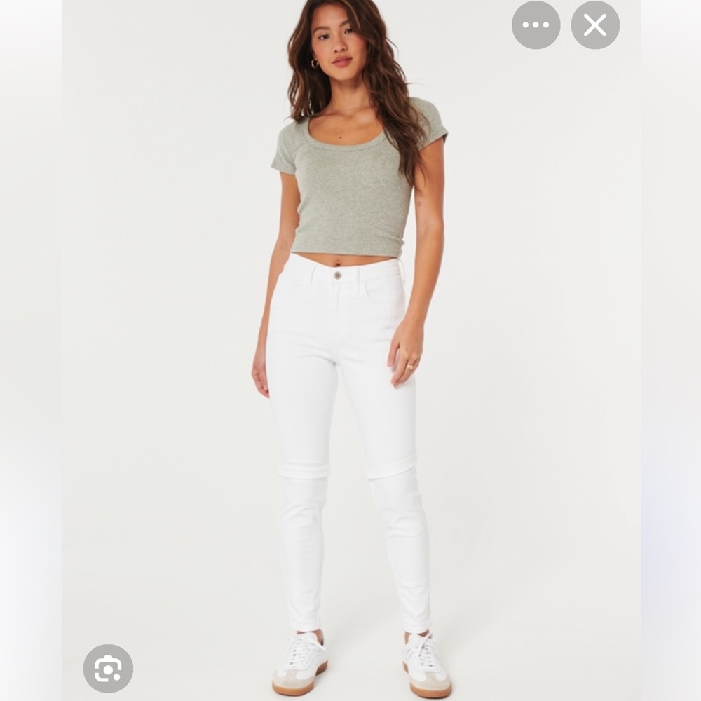 NWT Hollister White Skinny Women's Jeans